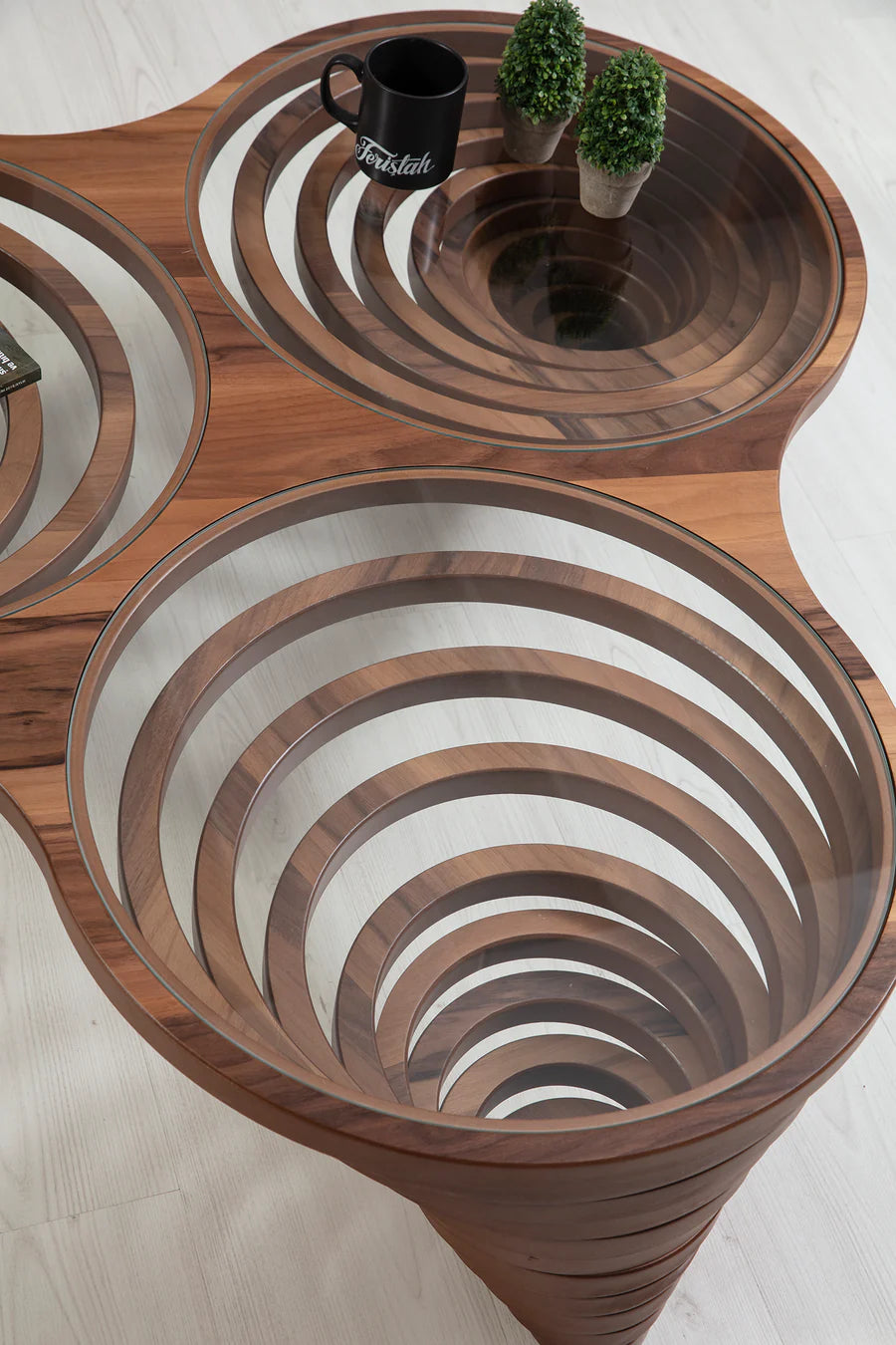 003 Walnut Coffee Table