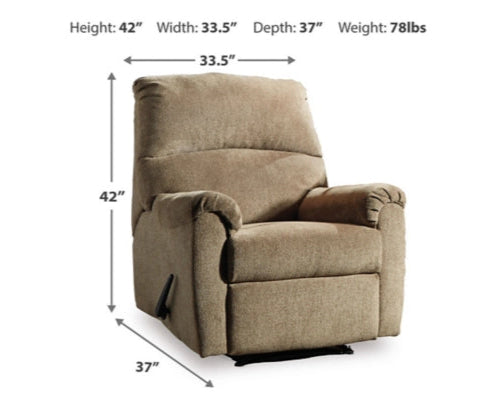 Nerviano Zero Wall Recliner