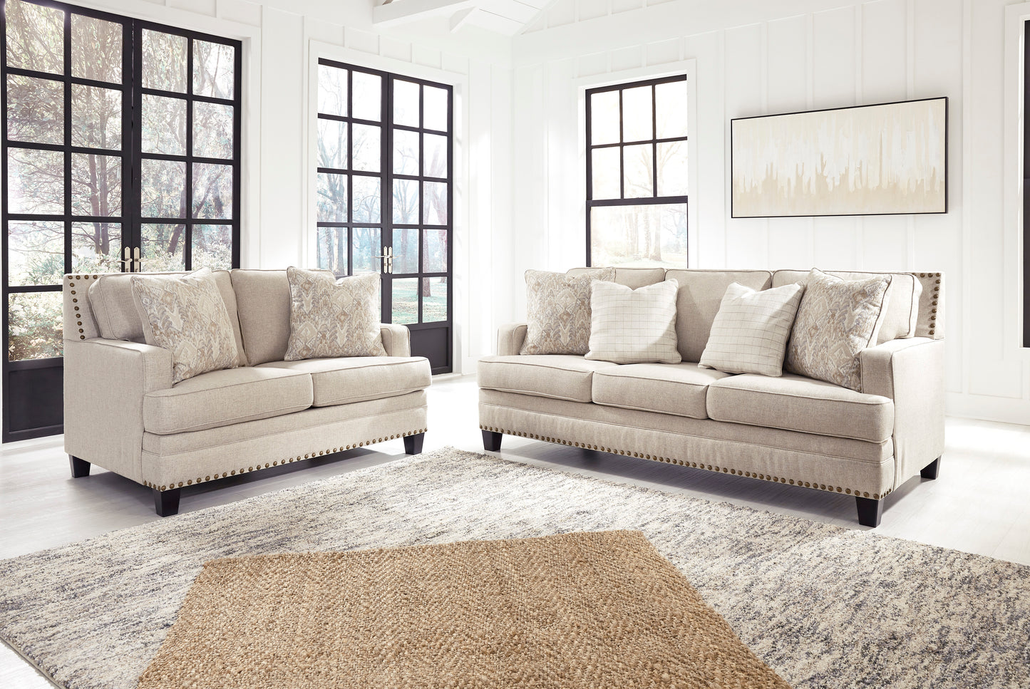 Claredon Sofa, Loveseat, Chair and Ottoman
