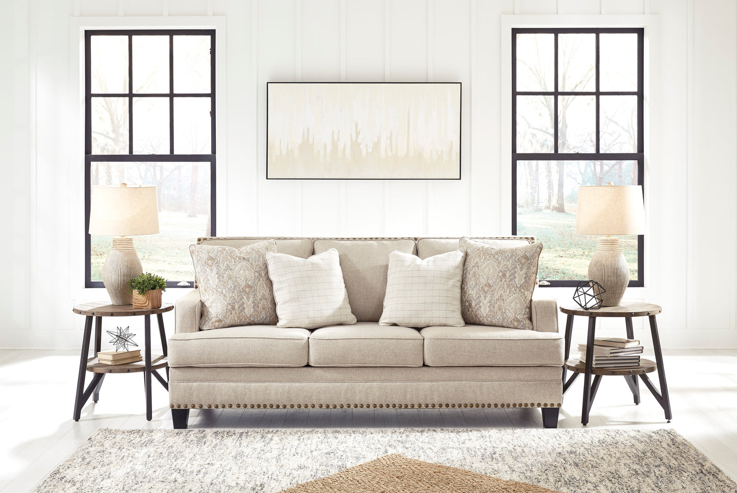 Claredon Sofa, Loveseat, Chair and Ottoman