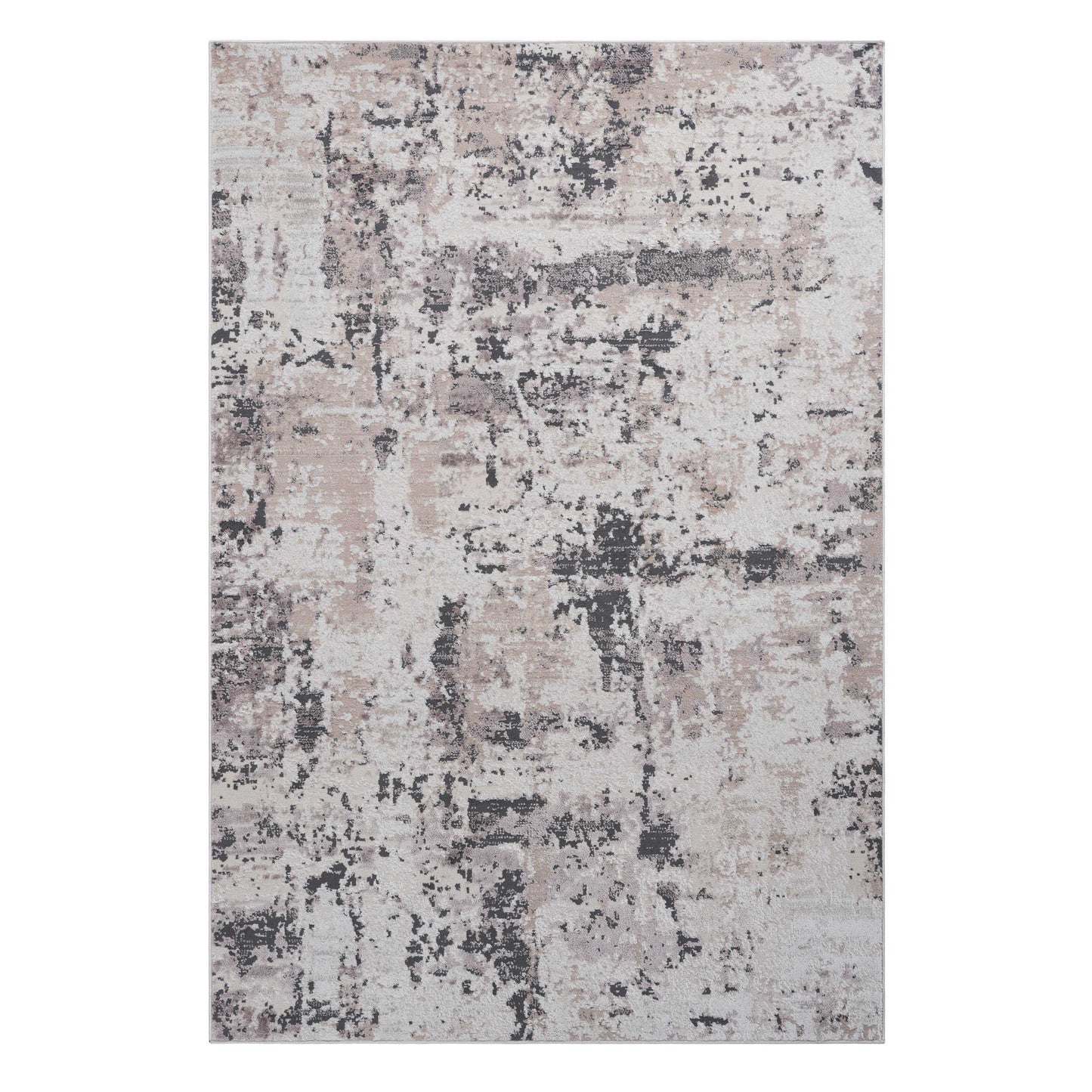 P-22103A-CREAM/BROWN Paya Rug