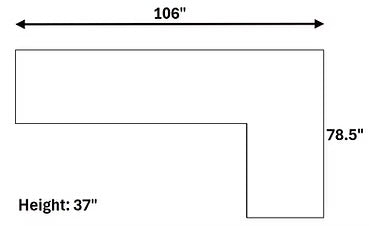 S325 Kora Smoke Sectional