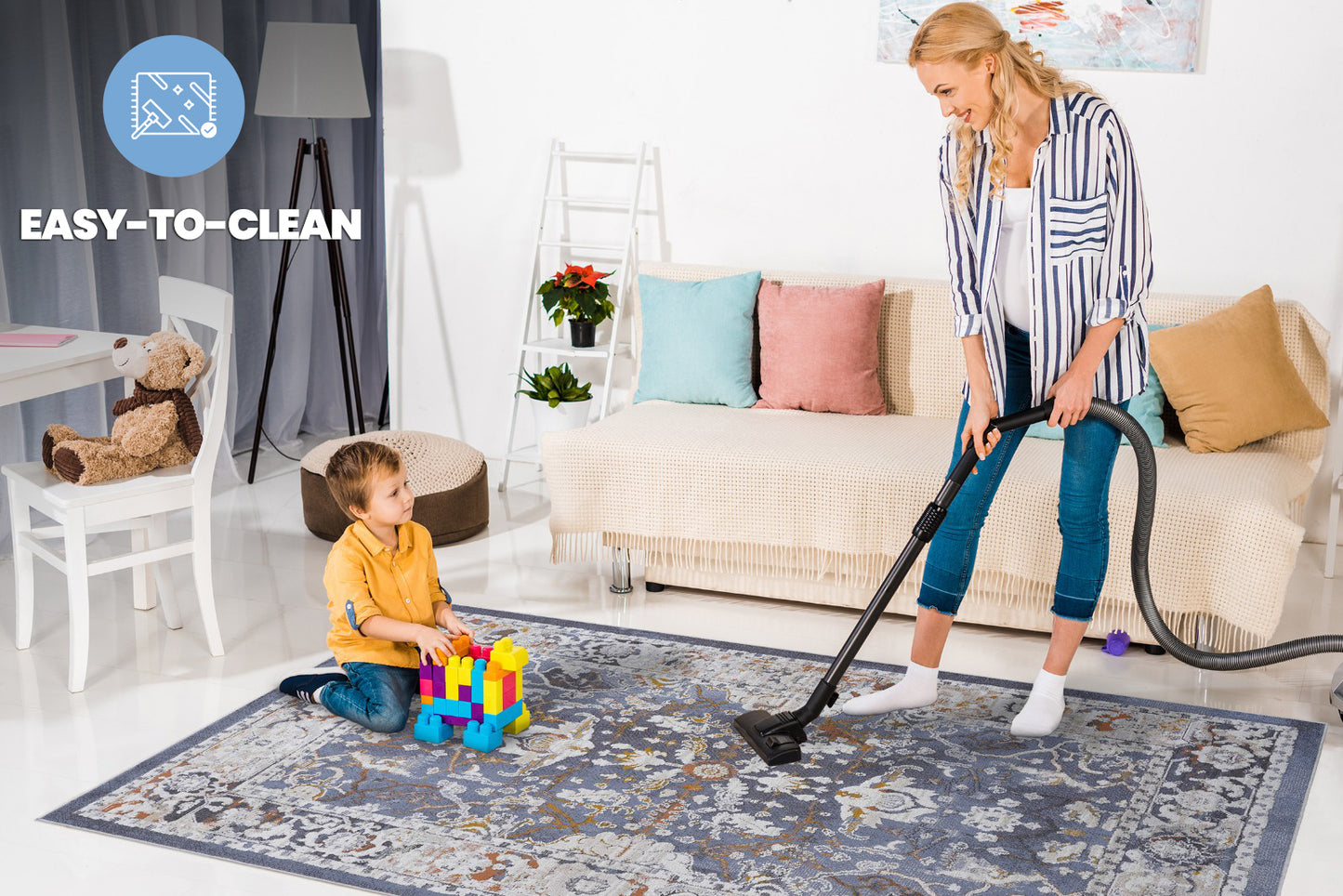 22102A Paya BLUE Rug