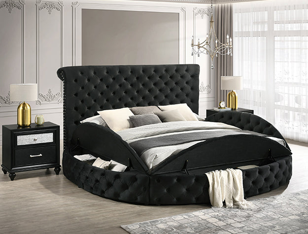 5202IV BRIGITTE BED FRAME Blk