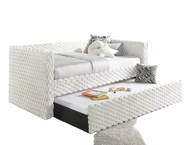 Molly Daybed with Pull-Out Trundle | Light Gray