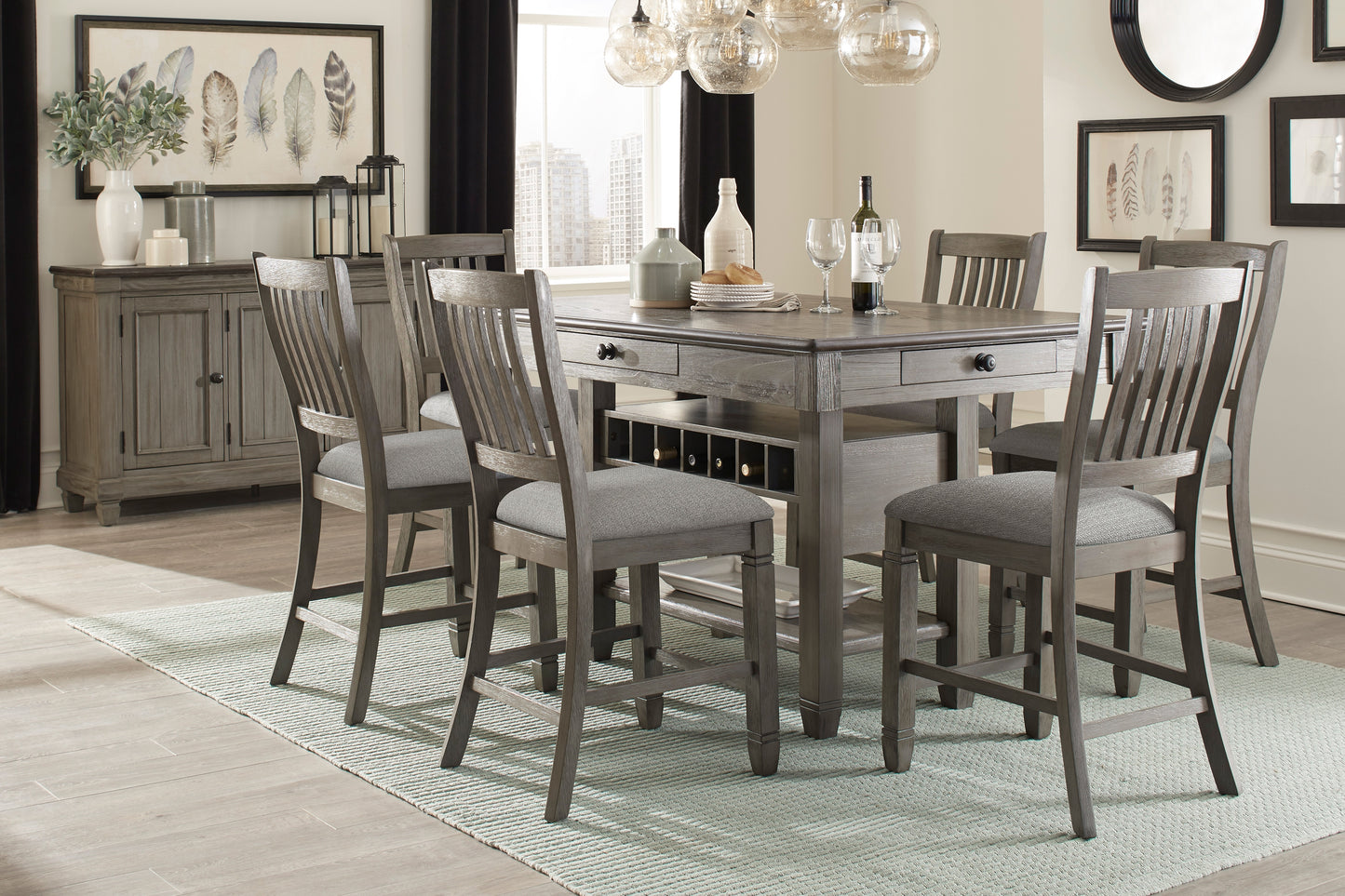 5627GY-36 Dining-Granby Collection