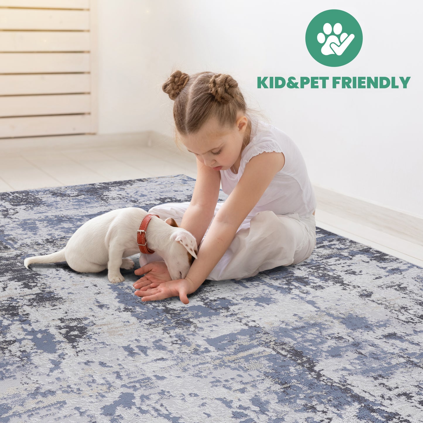 P-22103A-GREY/DENIM- Rug