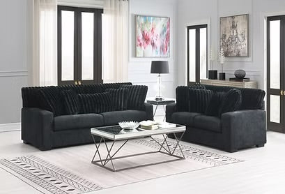 Tarra (Black) Sofa Set
