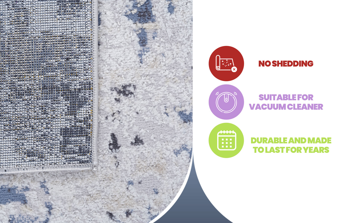 P-22103A-GREY/DENIM- Rug
