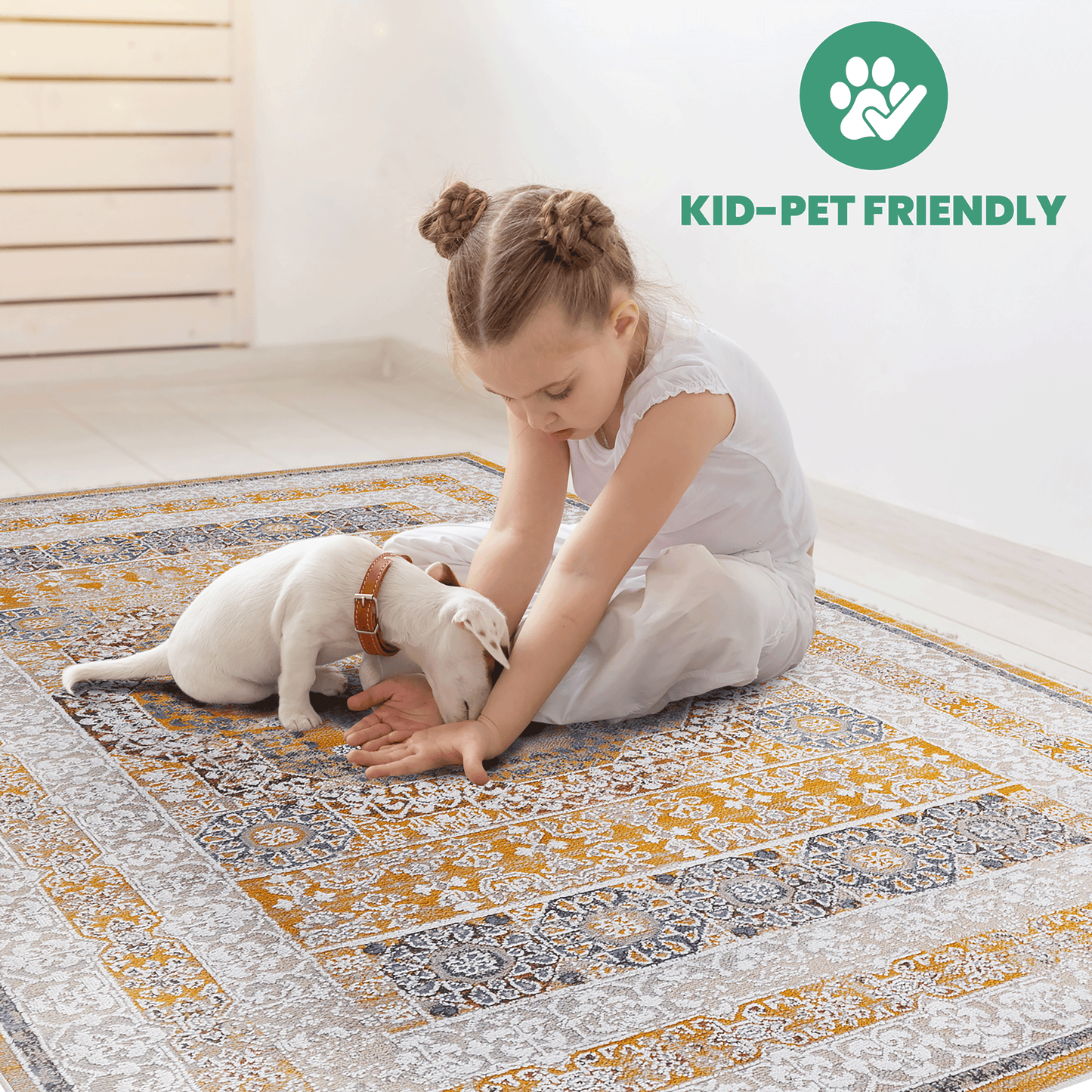 Payas Cream & Ivory Indoor/Outdoor Area Rug