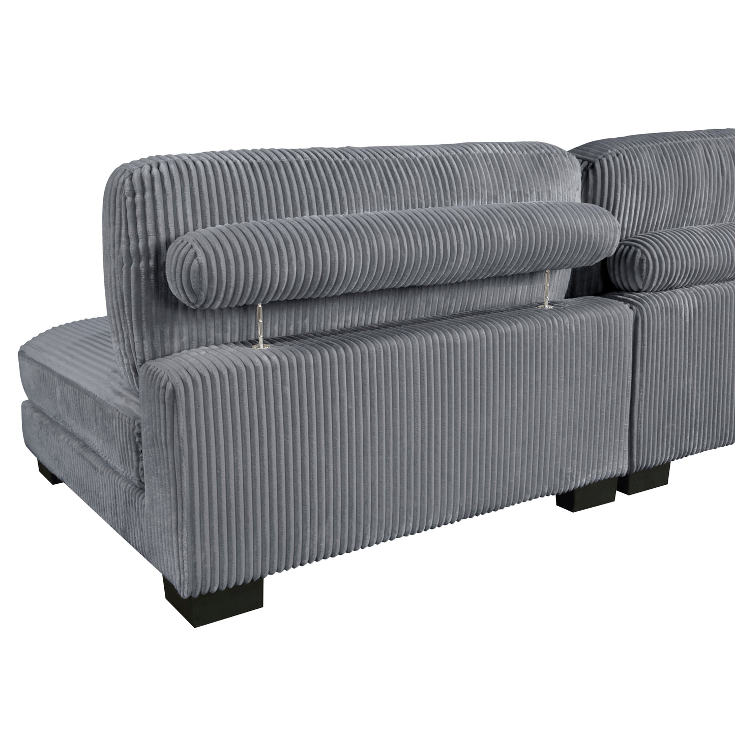 Traverse Collection 6-Piece Modular Sectional with Ottomans