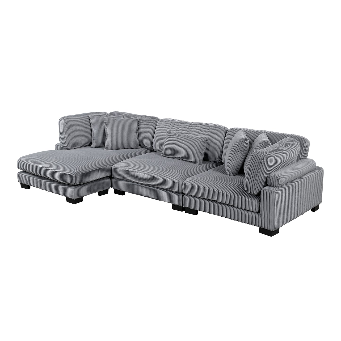 Traverse 3-PIECE MODULAR SECTIONAL WITH REVERSIBLE CHAISE