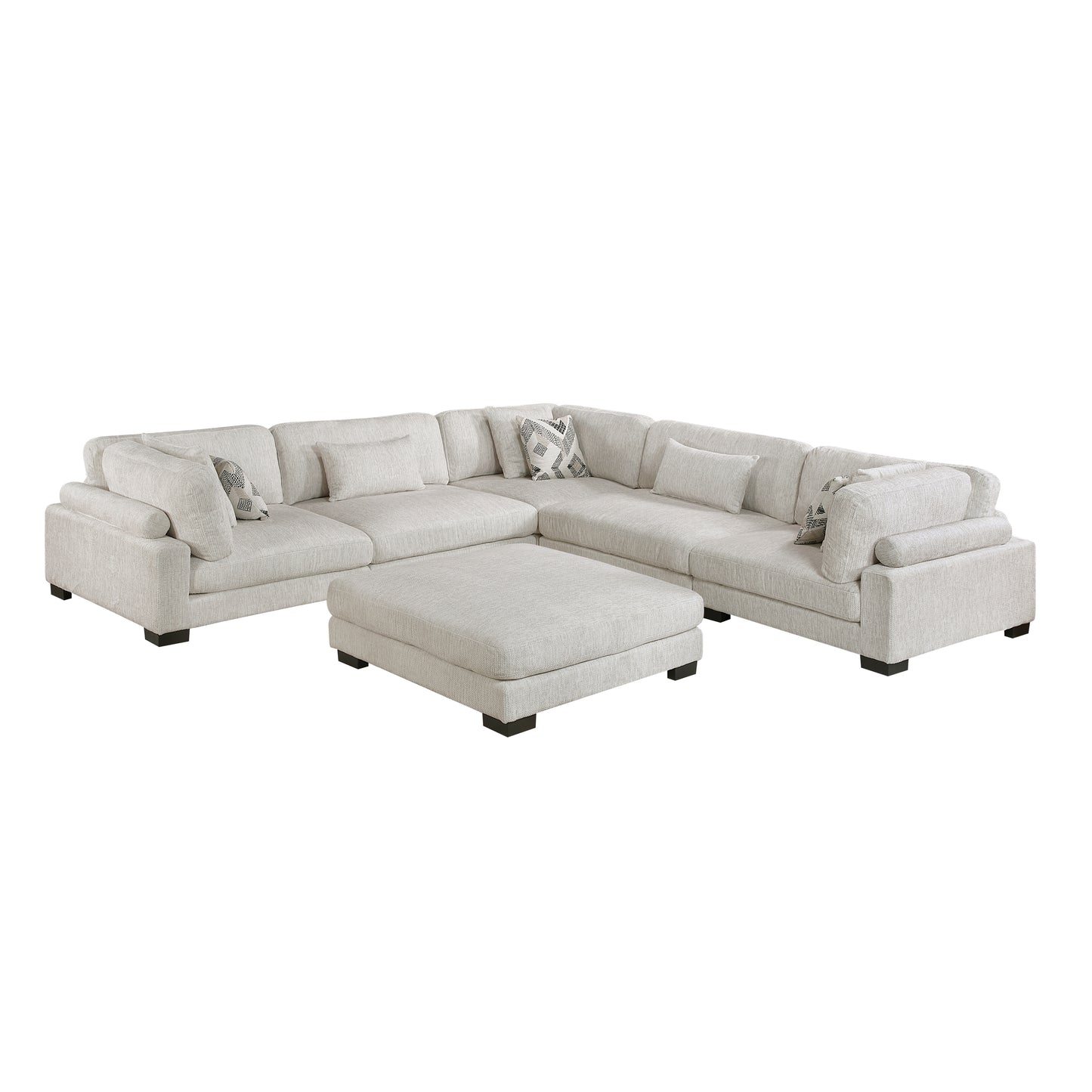 Tinley Modular Sectional with Ottoman