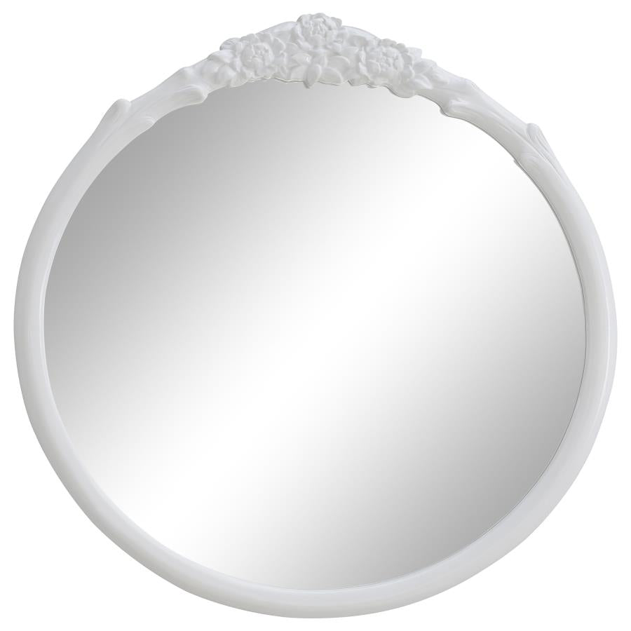 Sylvie French Provincial Wall Mirror White