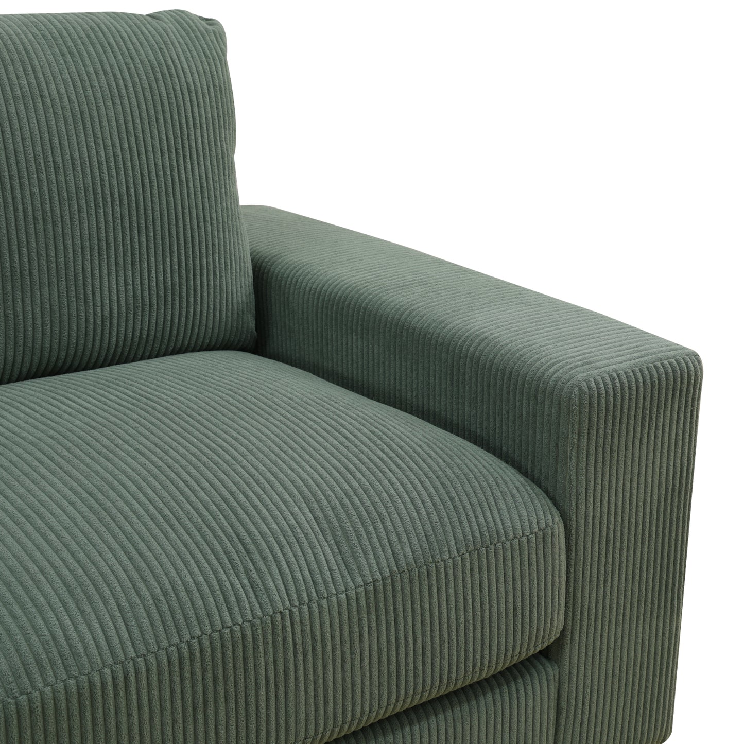 Daryl Corduroy 6-Piece Living Room Sofa Set