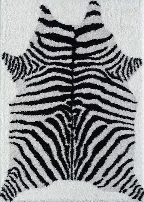 Comfy Shag 225-Black&White