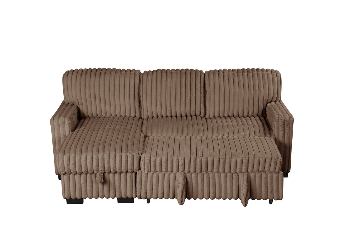 Poland Reversible Sectional With Pull-Out Bed