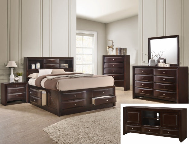 SETB4275 DORMITORIO CON ALMACENAMIENTO EMILY