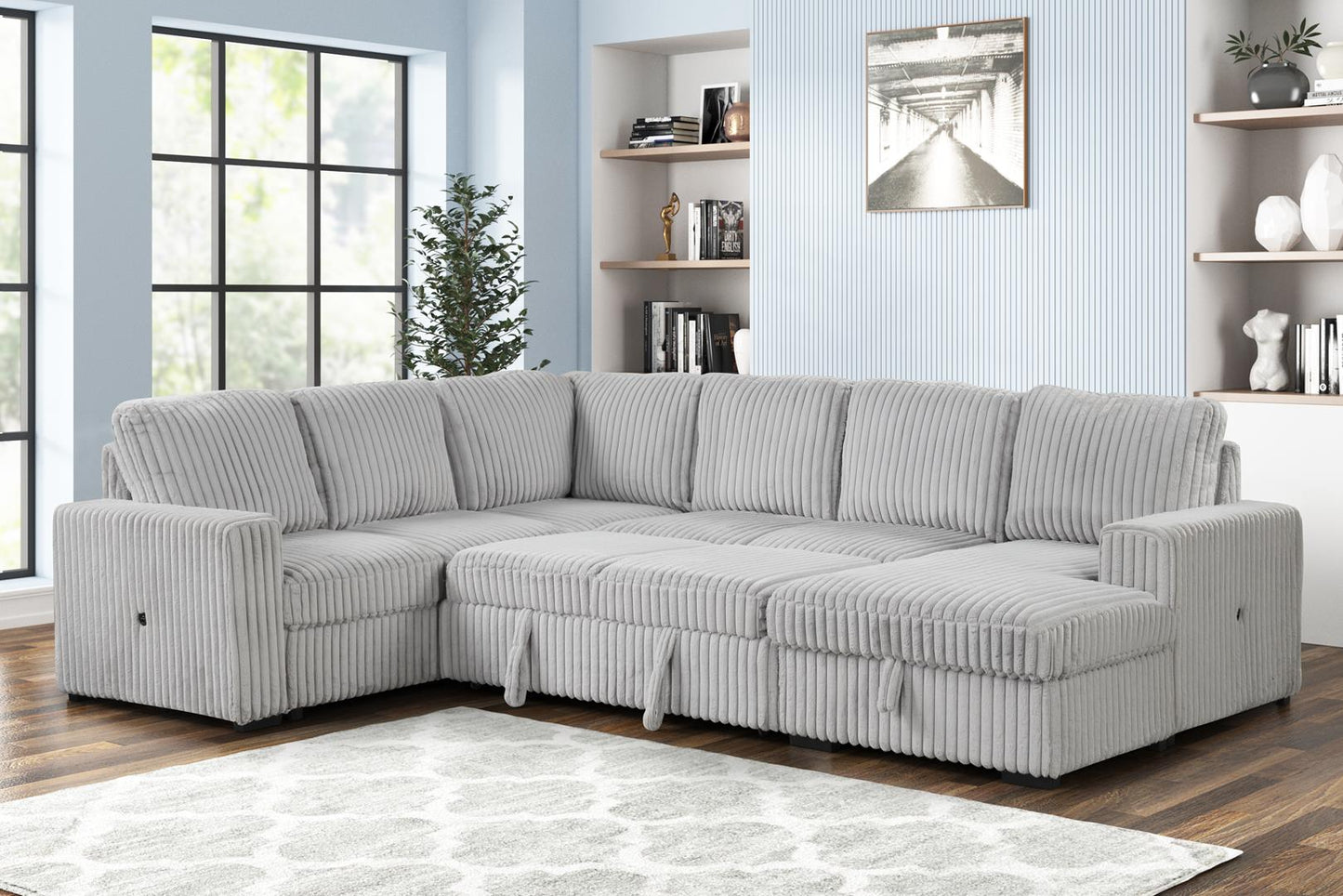 Divine – Grey – Sectional