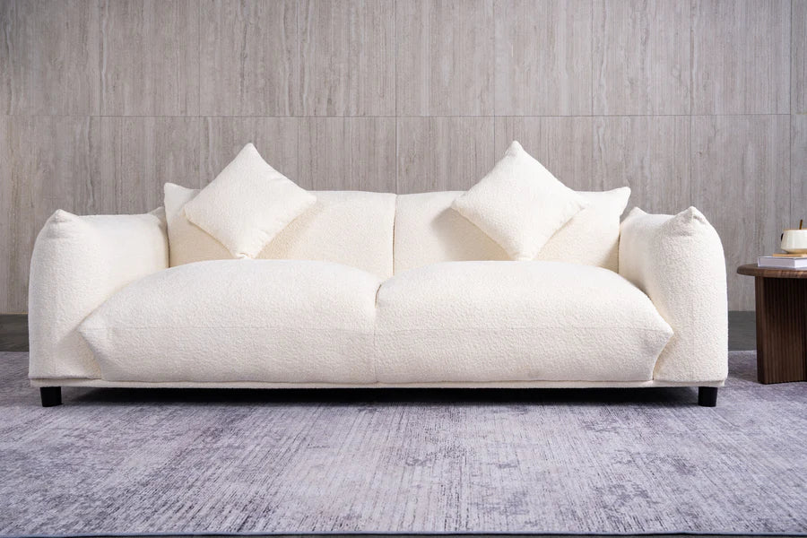 Marshall Cream Boucle Sofa