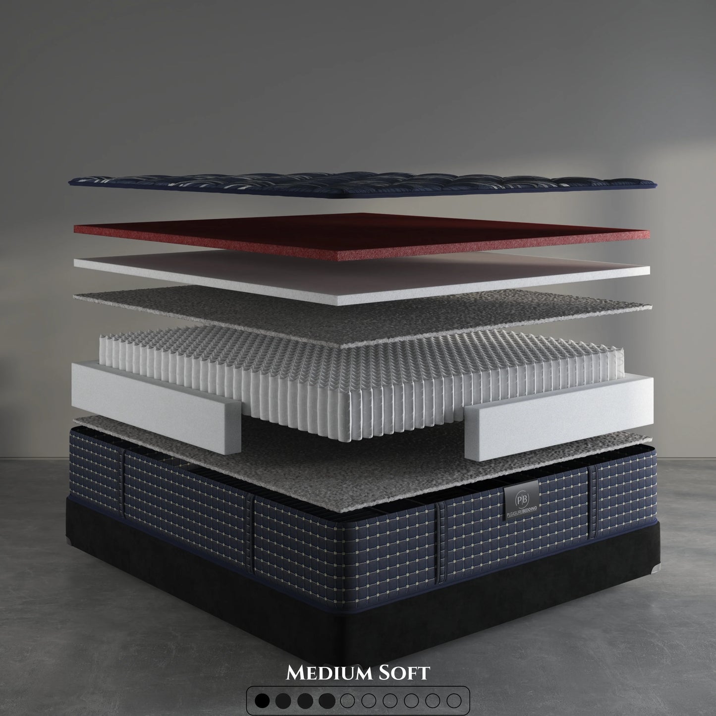 DEEP BLUE 10" HYBRID MATTRESS