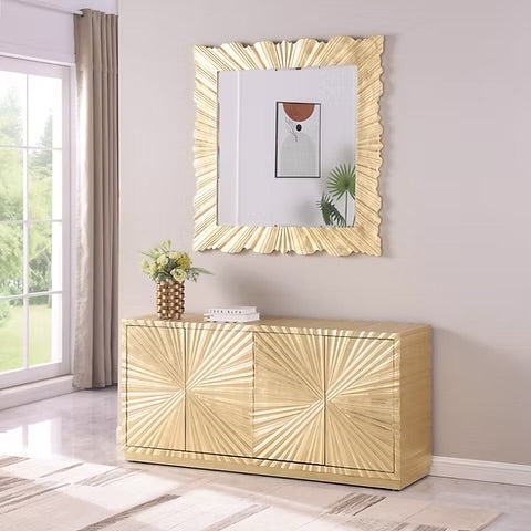 Helios Gold Leaf Console