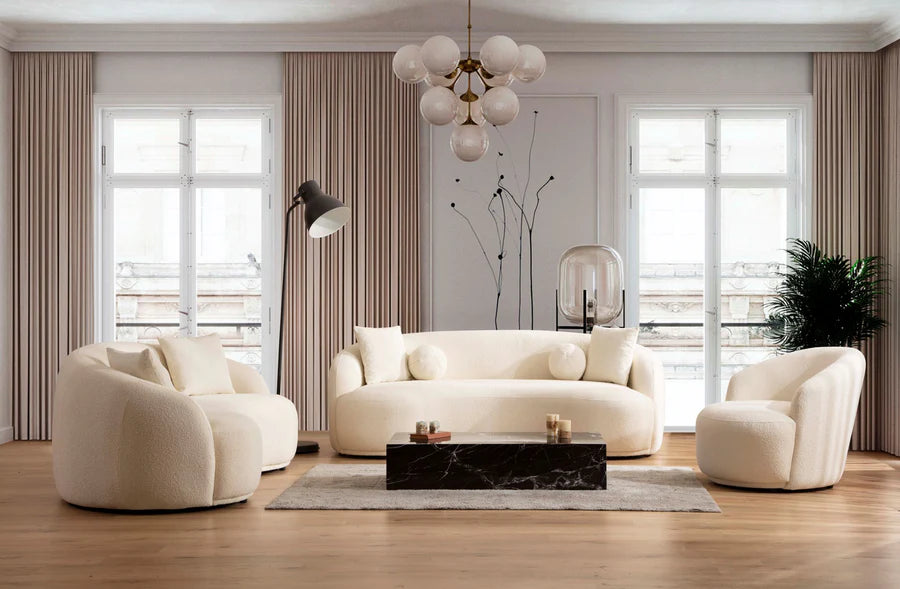 Bonita Ivory Boucle