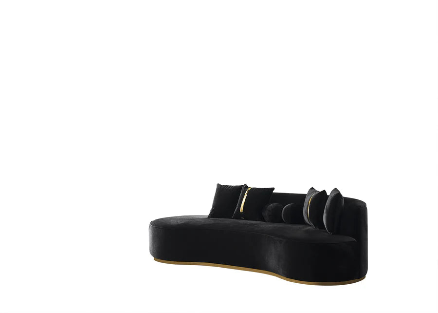 Ella Velvet Chaise Lounge