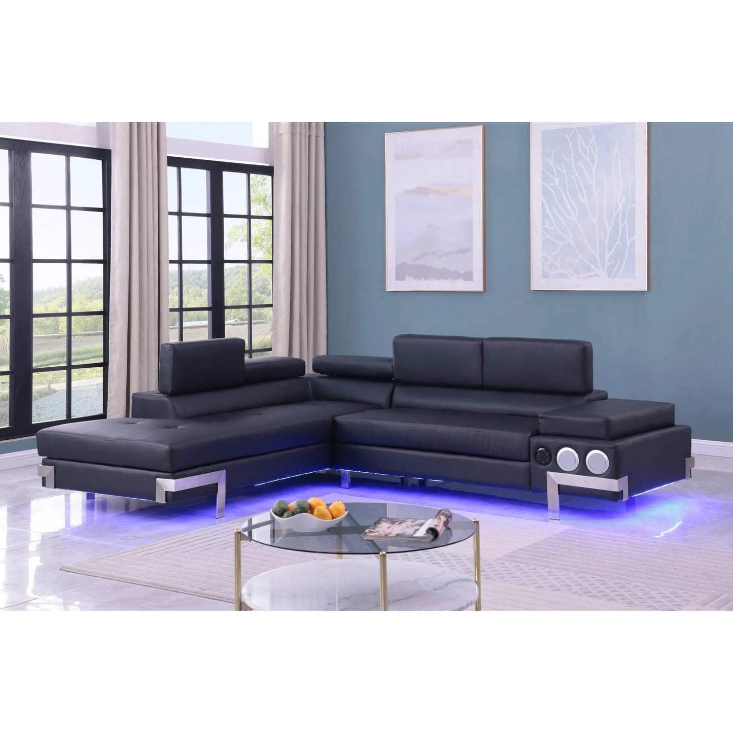 S1047 Magic Sectional (LED & Speaker)