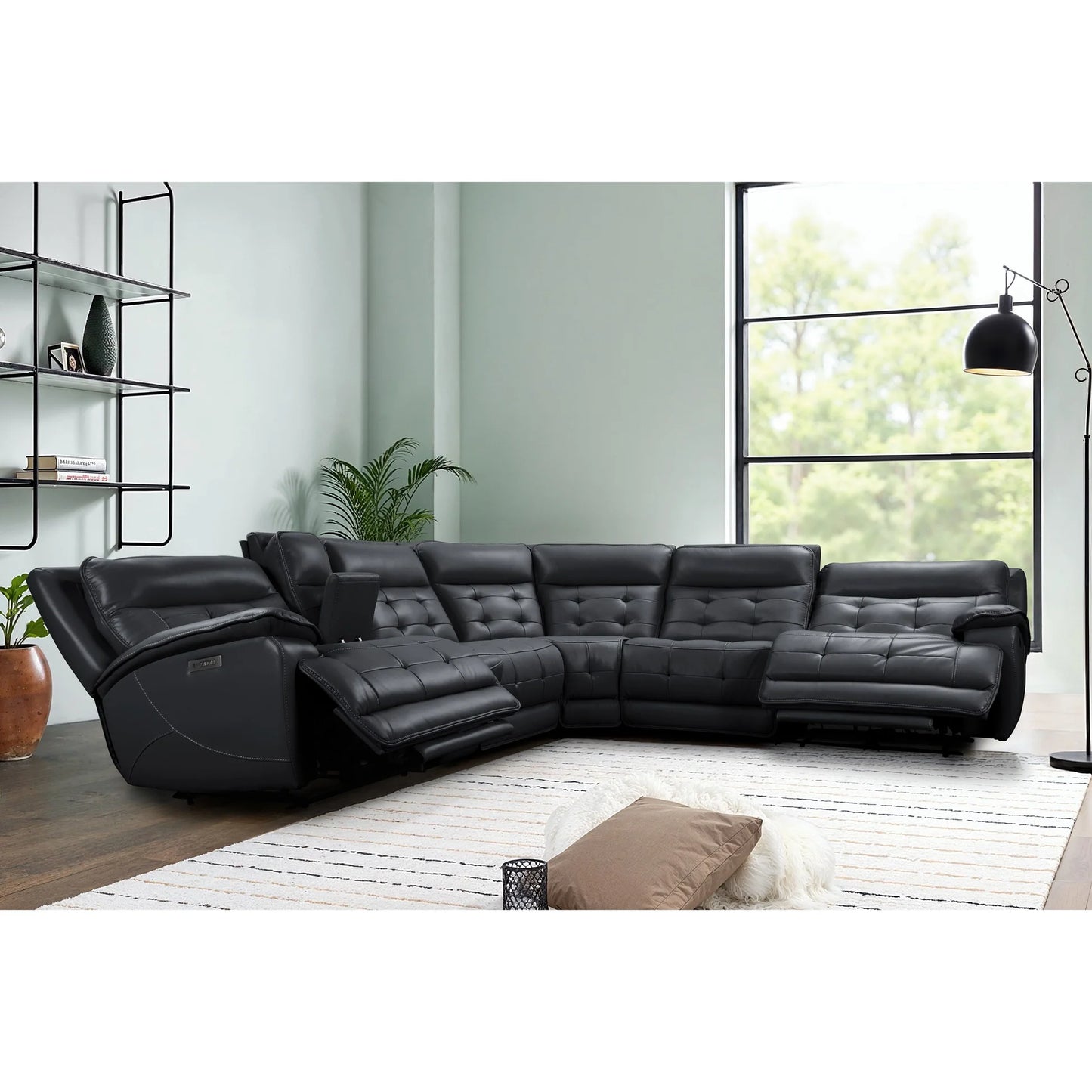 S8900 Starlight  Sectional(Power/Adj Head