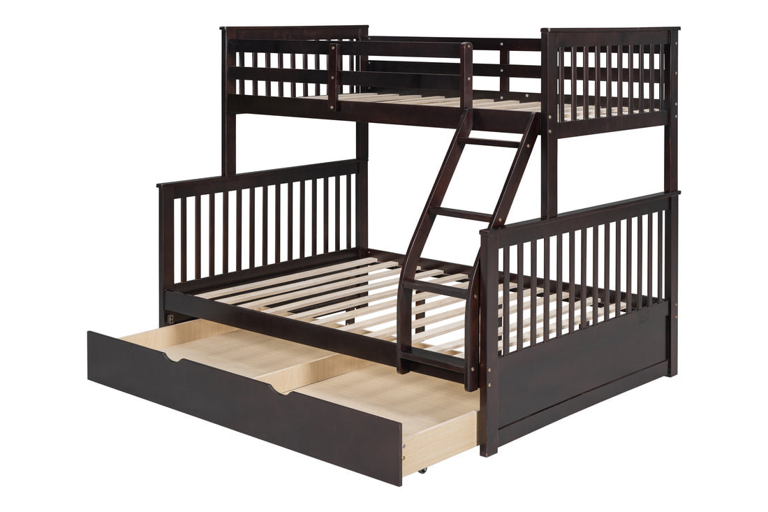 BB20 Twin/Full Bunk Bed w/Twin Trundle