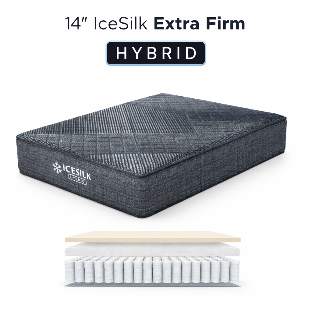 IceSilk Extra Firm Hybrid Mattress