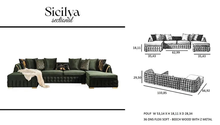 Sicilya Sectional
