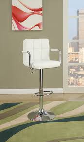 ADJUSTABLE BARSTOOL WHITE F1567