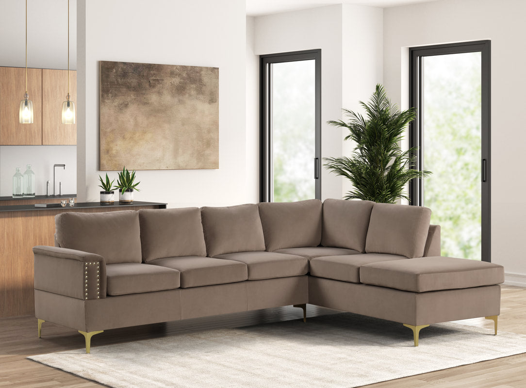 Vogue 2 Latte Sectional