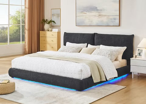 Zima (Grey) bed frame