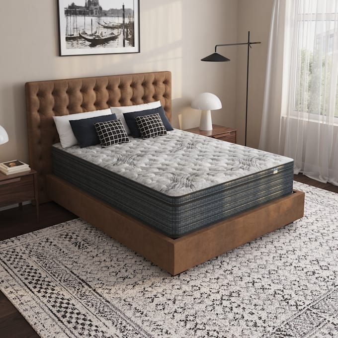 Sensorpedic Pocket Coil Euro Top Hybrid 12" Mattress