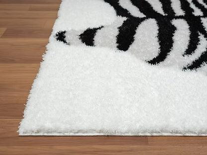 Comfy Shag 225-Black&White
