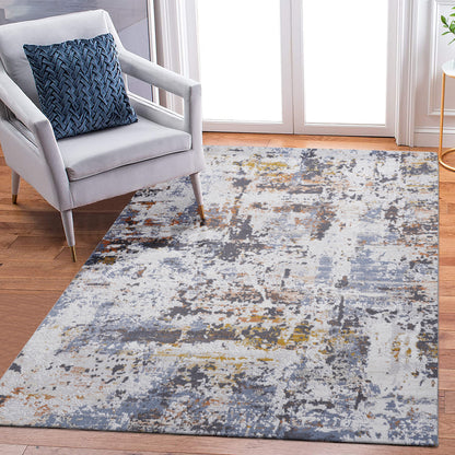 P-22103A-IVORY/BLUE-  Paya RUG