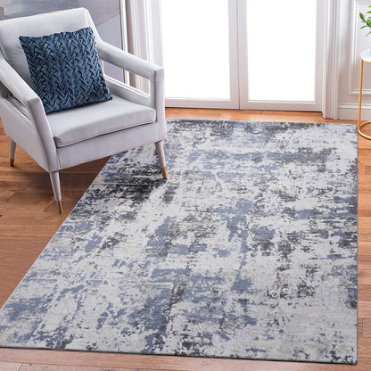 P-22103A-GREY/DENIM- Rug