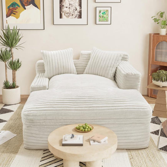 Plush Chaise Lounge