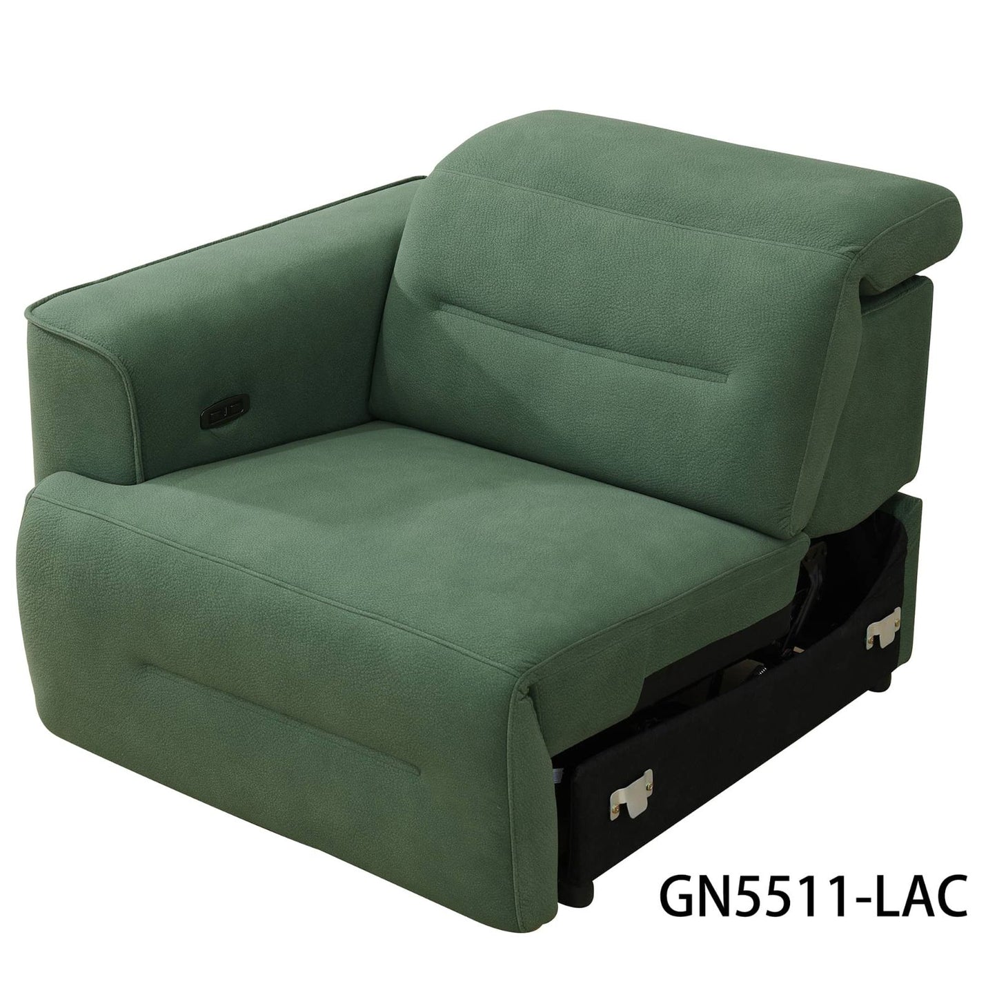 Matrix Pwer  5-Piece  Recliner Sectional