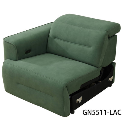 Matrix Pwer  5-Piece  Recliner Sectional