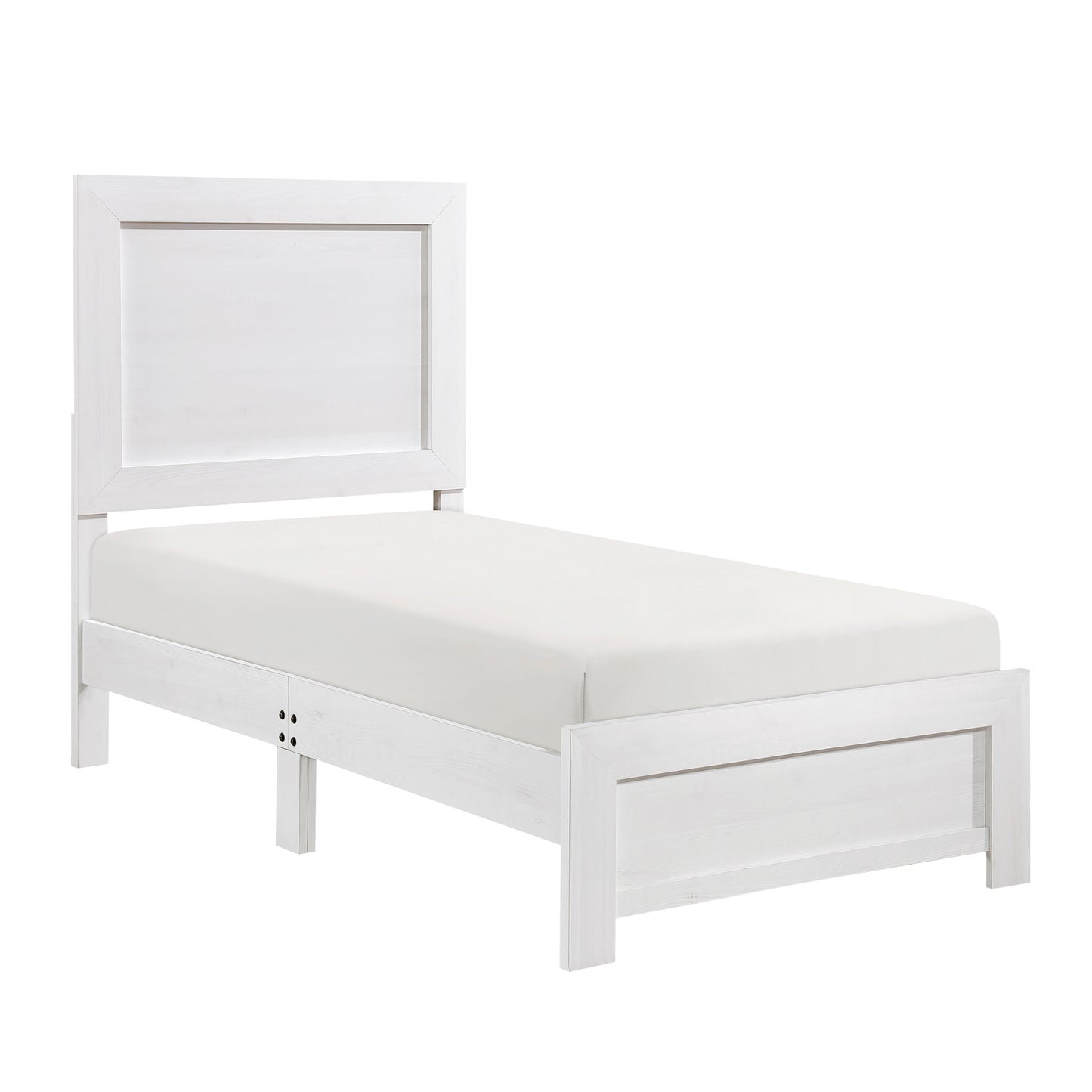 1534WHT-1 Twin Bed