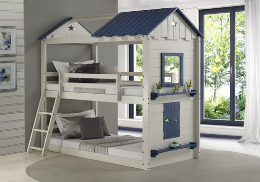 1580-TTLGB Twin/Twin Star Gaze Bunkbed