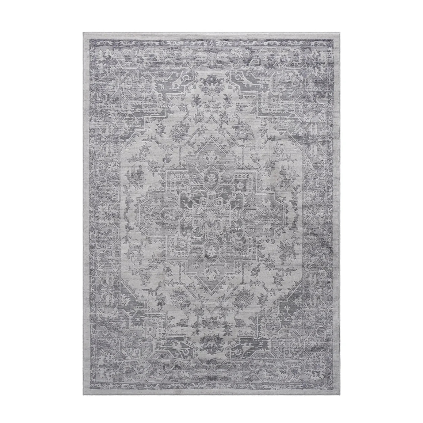 Marfi Silver Runner Area Rug