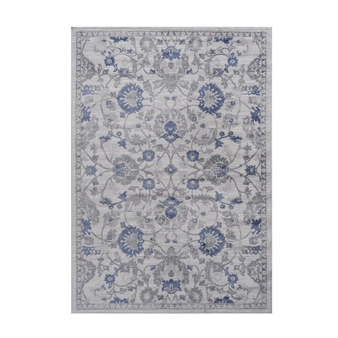 Marfi Blue & Silver Area Rug