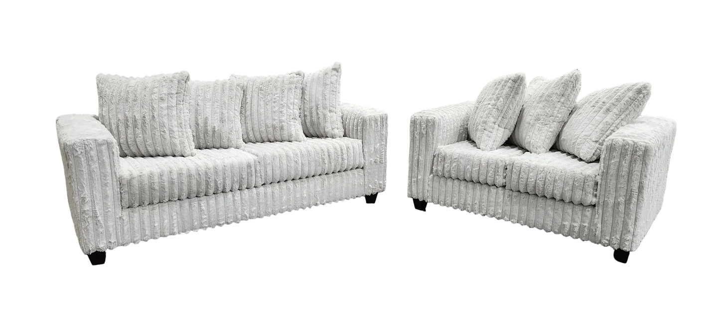Gia Corduroy Sofa & Loveseat Set