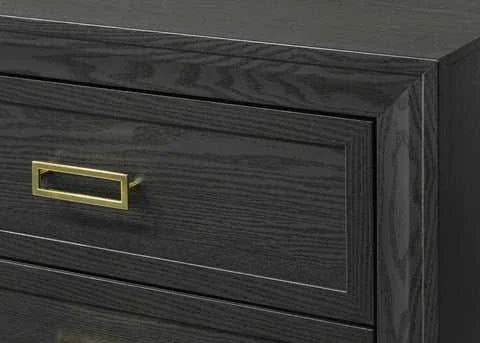 Pepe 4-Drawer Chest of Drawers in Black