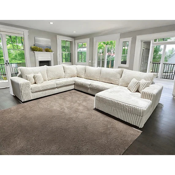 Texas Ivory 4-Piece Sectional